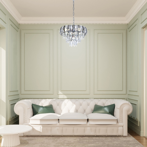 Подвесной светильник 140008/5P E14*40W Chrome фото 2