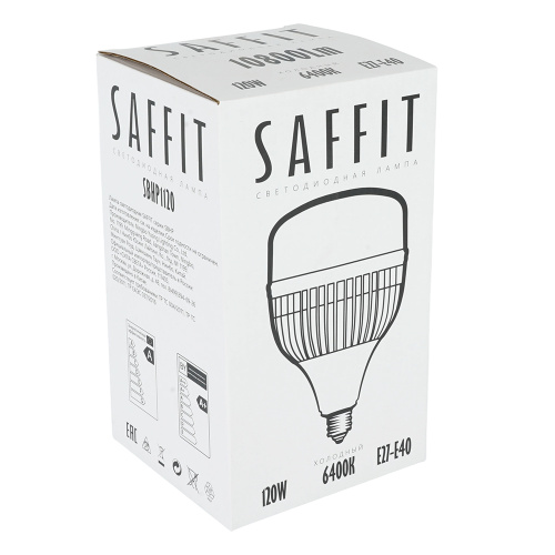 Лампа светодиодная SAFFIT SBHP1120 E27-E40 120W 230V 6400K фото 6 Лампа светодиодная SAFFIT SBHP1120 E27-E40 120W 230V 6400K фото 6