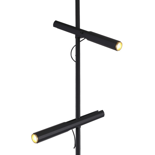 SL6210.405.02 Светильник напольный ST-Luce Черный/Черный, Золотистый LED 2*3W 3000K LILT фото 6