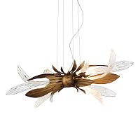 Люстра RP168416-11 bronze/clear