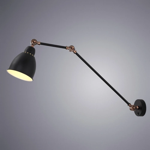 Бра Arte Lamp BRACCIO A2055AP-1BK фото 2 Бра Arte Lamp BRACCIO A2055AP-1BK фото 2