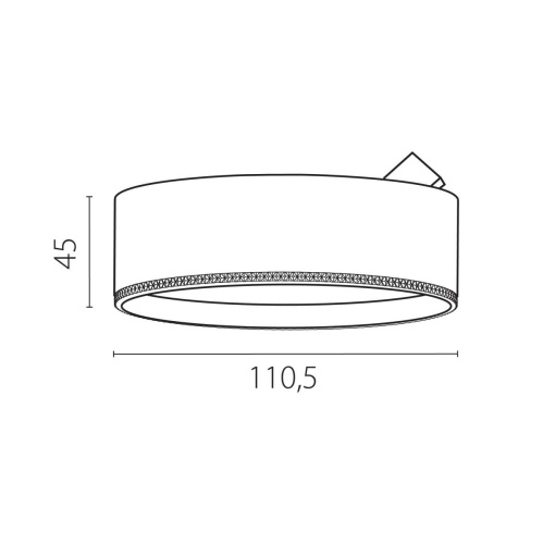 Светильник светодиодный для трековых систем QUATTRO либо потолочный (накладной или встраиваемый) Alta Pro Lightstar 215637 фото 2