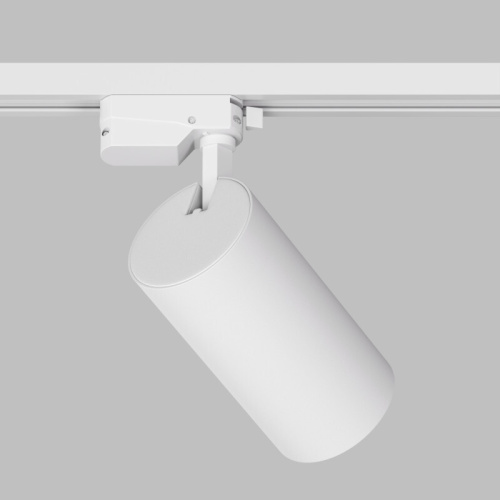 DK6456-WH Трековый светильник SOLID KOPER, 155мм, d80, 220V, LED 4000K, 30W, IP20, белый, алюминий фото 4