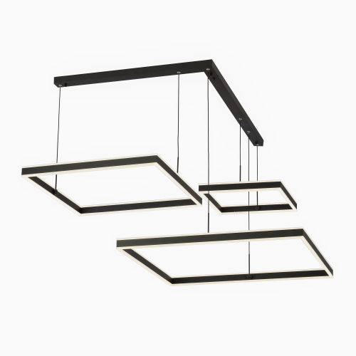 Citilux Дуэт CL719K311 LED Люстра подвесная с пультом Чёрная фото 3 Citilux Дуэт CL719K311 LED Люстра подвесная с пультом Чёрная фото 3