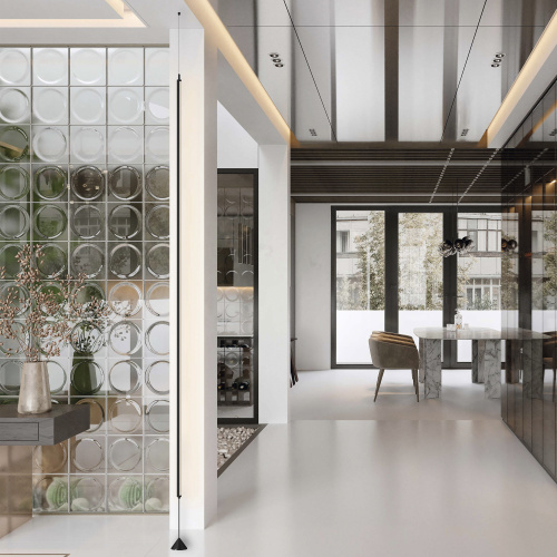 ST901.405.28 Светильник напольный ST-Luce Черный LED 1*28W 4000K Напольные светильники фото 4