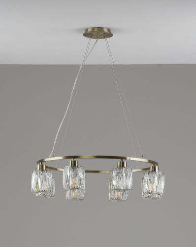 Люстра подвесная Moderli V11685-8P Prismique фото 6 Люстра подвесная Moderli V11685-8P Prismique фото 6