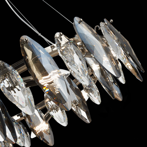 SL1227.103.08 Люстра подвесная ST-Luce Никель/Прозрачный E14 8*40W ANCONA фото 4