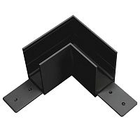 Соединитель PRO L-образный горизонтальный Teta Lightstar 505127-ALU