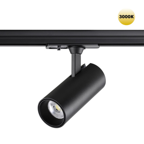 359153 PORT NT23 238 черный Светильник трековый однофазный трехжильный IP20 LED 15W 220V 3000К 1440Лм SELENE 359153 PORT NT23 238 черный Светильник трековый однофазный трехжильный IP20 LED 15W 220V 3000К 1440Лм SELENE