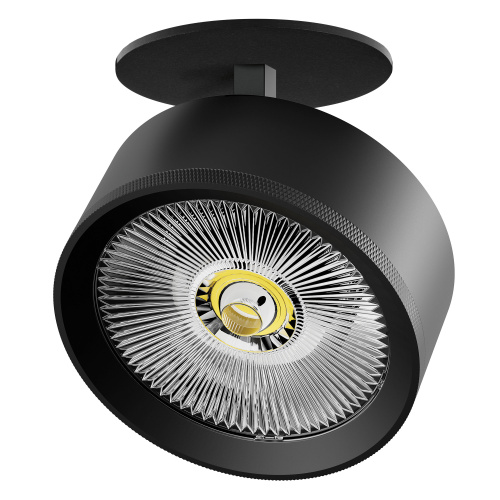 A5737RS Светильник ALTA PRO встраиваемый LED 35W 3230LM 36G ЧЕРНЫЙ 3000K со встр. чашей (215737 + 215007 + 215000-35)