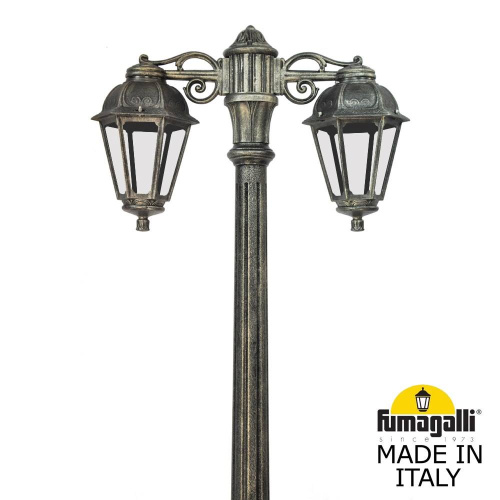 Fumagalli Садово-парковый фонарь FUMAGALLI GIGI BISSO/SABA 2L DN K22.156.S20.BXE27DN фото 2 Fumagalli Садово-парковый фонарь FUMAGALLI GIGI BISSO/SABA 2L DN K22.156.S20.BXE27DN фото 2