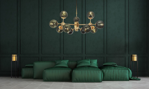 Подвесной светильник Lumina Deco Zodiak LDP 160-12 MD фото 7