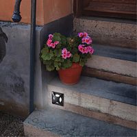 358093 STREET NT19 770 черный Подсветка лестницы IP65 LED 4000K 3W 220V SCALA