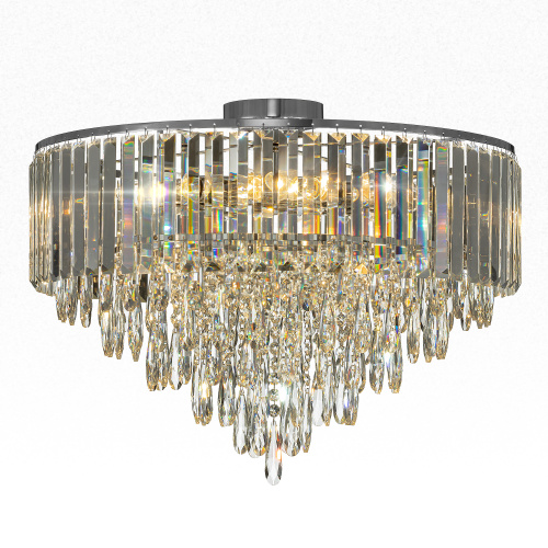 Citilux LEONNA CL320191 Люстра хрустальная Хром фото 2 Citilux LEONNA CL320191 Люстра хрустальная Хром фото 2
