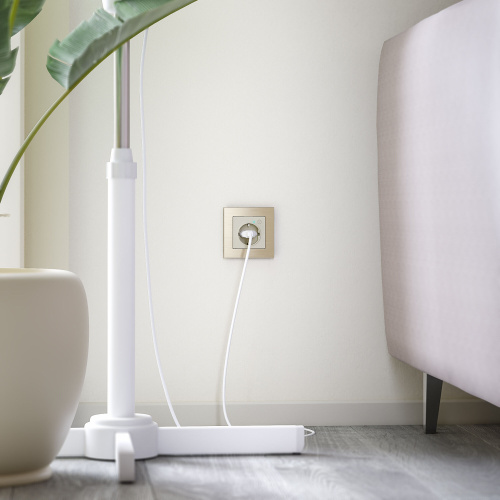 Рамка из металла на 1 пост Аluminium шампань алюминий W0011711 фото 3 Рамка из металла на 1 пост Аluminium шампань алюминий W0011711 фото 3