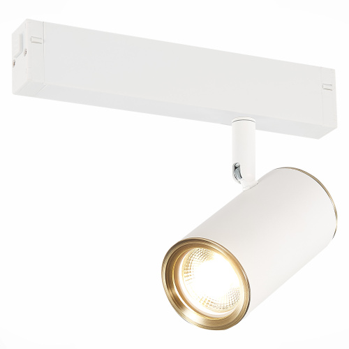 ST504.536.01 Св-к трек. Белый GU10 1*50W  IP20 L104xW54xH111 180-240V Без ламп SKYLINE 220 фото 2