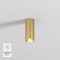 DK2615-SB Накладной светильник SHINE TUBE со светодиодом, D45*H115, IP20, 3000К, 7W, RA?90, сатинированная латунь, алюминий