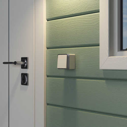 Выключатель одноклавишный влагозащищенный Gallant слоновая кость W5010203 фото 3