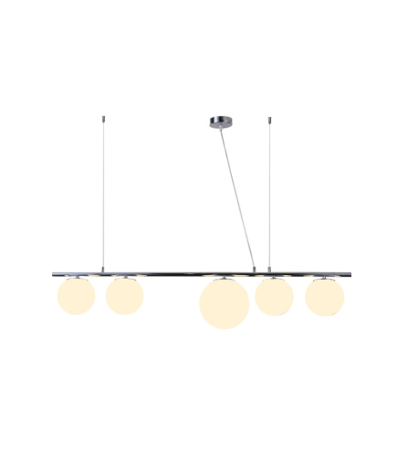 Подвесной светильник Lumina Deco Baristica LDP 6012-5 CHR+WT фото 3