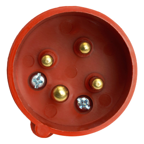 Вилка прямая ST-014 16А 380В 3P+PE IP44, PPG16-014-44, Stekker фото 3