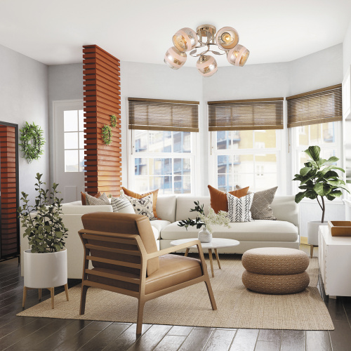 Потолочный светильник Escada 1110/5PL E27*40W Gold фото 3