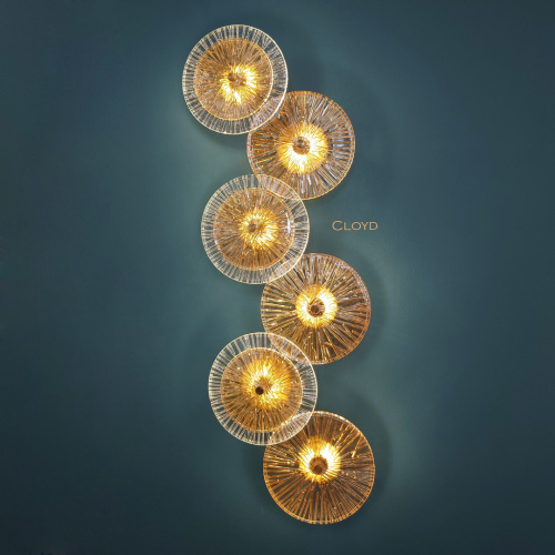 Бра Cloyd HELION-C W6 / выс. 92 см - латунь (арт.20209) фото 2