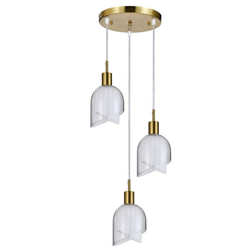 Подвесной светильник 11074/3P Brass фото 2