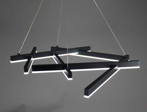 Подвесной светильник черный LED 65Вт 85см Zortes AVEN ZRS.01243.02 фото 16