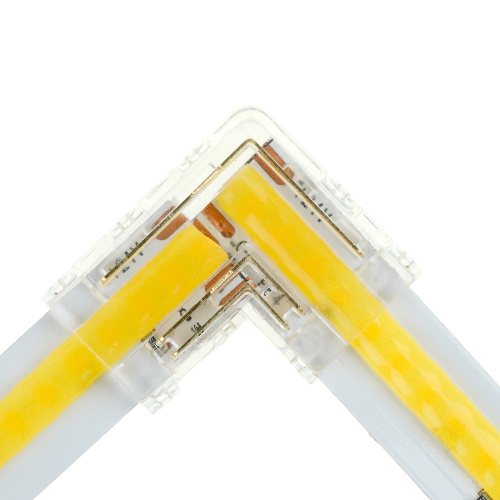 Соединитель угловой 12мм для ленты CCT COB шириной 10 мм, LD174 фото 5