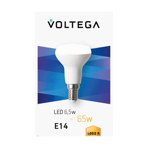 Лампа светодиодная Voltega 271 E14 6,5W 4000K матовая 8585 фото 7
