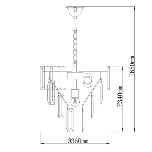 Люстра De City Бриз фото 11