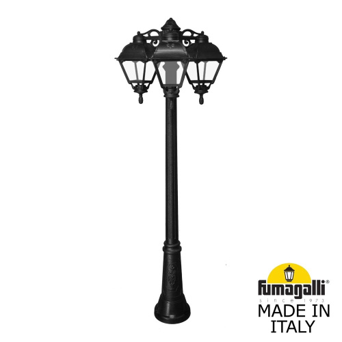 Fumagalli Садово-парковый фонарь FUMAGALLI GIGI BISSO/CEFA 3L DN U23.156.S30.AXE27 DN Fumagalli Садово-парковый фонарь FUMAGALLI GIGI BISSO/CEFA 3L DN U23.156.S30.AXE27 DN