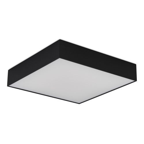 ST608.432.48 Светильник потолочный Черный LED 1*48W 3000K 4 320Lm Ra>90 120° IP20 L400xW400xH55 180- Накладные светильники фото 2