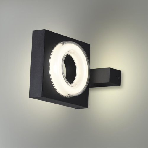 6654/5WL NATURE ODL24 000 черный/металл Уличный настенный светильник IP54 LED 5W 4000K AC85-265V VART фото 3