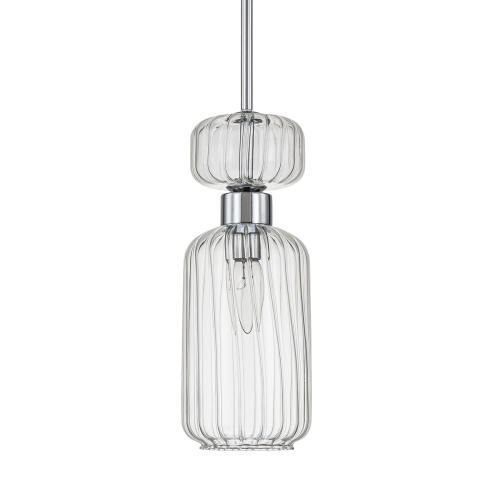 Подвесной светильник Escada 1141/1S E14*60W Chrome/Clear фото 4 Подвесной светильник Escada 1141/1S E14*60W Chrome/Clear фото 4