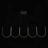 SL6202.413.01 Светильник подвесной ST-Luce Черный LED 1*68W 3000K HEIT