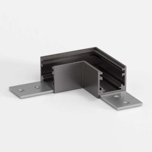 Titan Line Коннектор угловой для накладного шинопровода титан 85224/00 фото 6