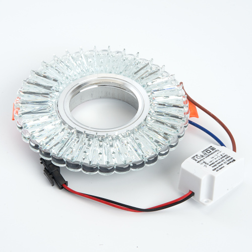 Светильник встраиваемый с белой LED подсветкой Feron CD900 потолочный MR16 G5.3 белый фото 7