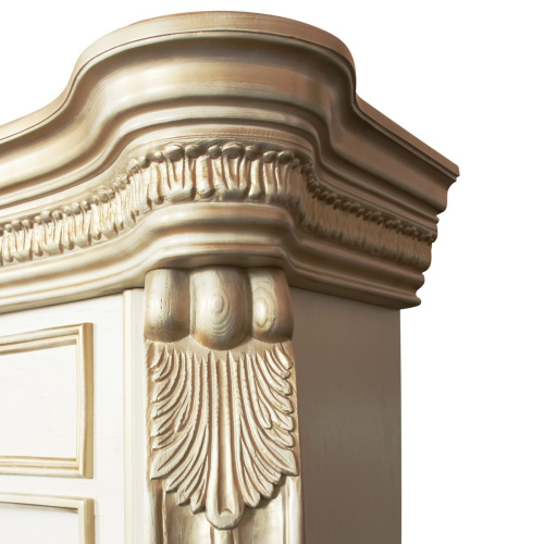 Каминокомплект BARCELONA/БАРСЕЛОНА Бежевый дуб с золотой патиной с очагом Электроочаг EPSILON/ЭПСИЛОН 33 фото 5