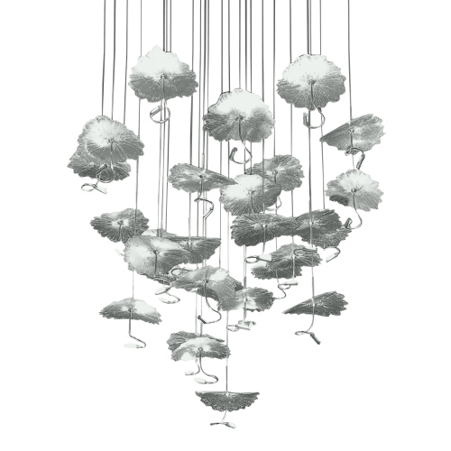 Люстра X-8827P/29 silver