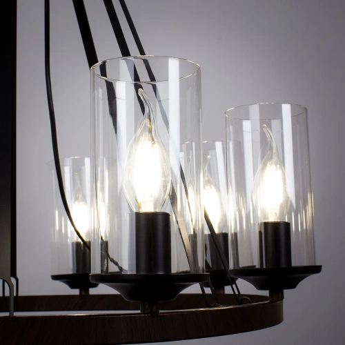 Подвесная люстра Arte Lamp DALIM A7014SP-8BK фото 3 Подвесная люстра Arte Lamp DALIM A7014SP-8BK фото 3