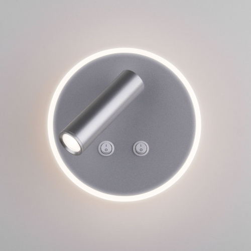 Настенный светодиодный светильник Tera LED серебро Tera LED серебро (MRL LED 1014) фото 2