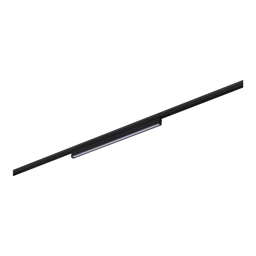 ST665.436.08 Магнитный трековый светильник Черный LED 1*8W 3000K 250Lm Ra>80 100° IP20 L300xW10xH18 SUPER5 фото 4