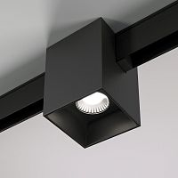 Slim Magnetic Трековый светильник 12W 4200K Solo чёрный 85055/01 85055/01