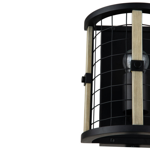 Настенный светильник 10014/1W Black фото 4