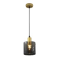 Подвесной светильник Escada 1104/1S E27*40W Gold/Black