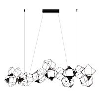 5087/64L L-VISION ODL25 293 черный хром/металл Люстра LED 64W 4000K 3800Лм TRELLIS