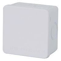 Коробка разветвительная STEKKER EBX31-01-65, 85*85*50 мм, 7 выбивных отверстий, IP55, светло-серая