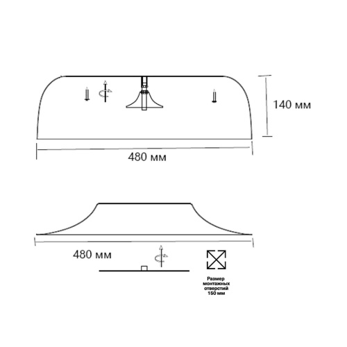 7689/65L AVRA LED SN 581 Светильник металл/акрил/белый/синий LED 65Вт 4000K D480 IP20 CONFY фото 4 7689/65L AVRA LED SN 581 Светильник металл/акрил/белый/синий LED 65Вт 4000K D480 IP20 CONFY фото 4