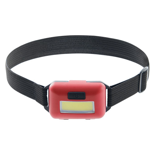 Фонарь налобный ЭКОНОМ FERON TH2308 на батарейках 3*AAA 2W COB IP44 пластик фото 5